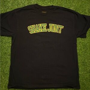 Shake Junt black skate T shirt